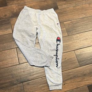 Champion boys size XL grey sweatpants